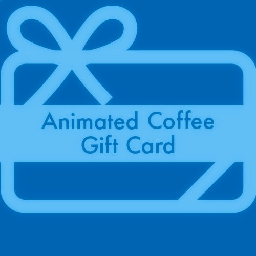 Animated Coffee Gift Card